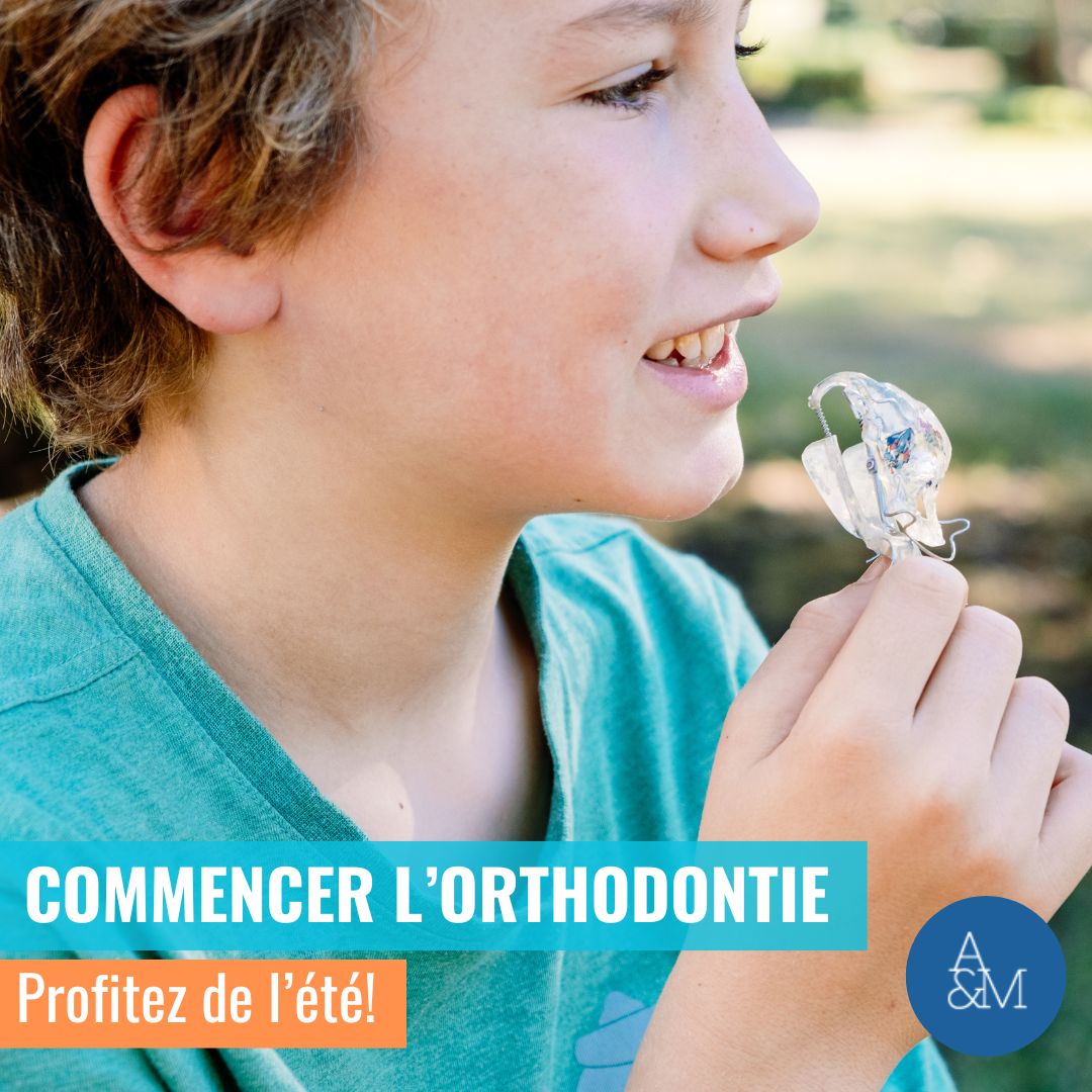 Commencer l'orthodontie été