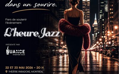 L&rsquo;heure Jazz : Ensemble vocal Nuance commandité par Archambault Morton