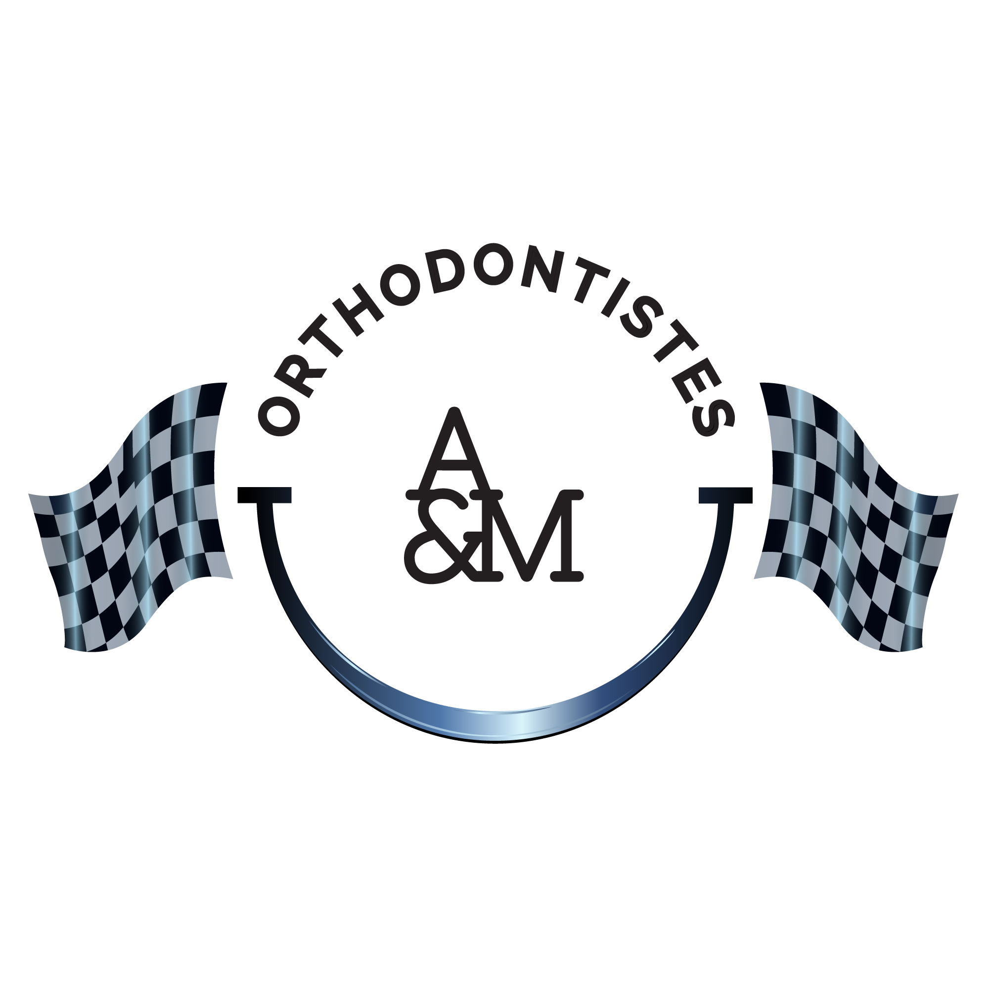Logo A & M orthodontistes pour les régates de Valleyfield