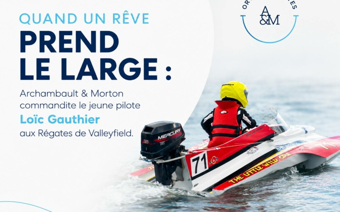 Dre.Amy Archambault et Paul Morton Orthodontistes, de la clinique de Vaudreuil -Dorion. Commanditaires de la première saison du jeune pilote de régate de Valleyfield : Loic Gauthier
